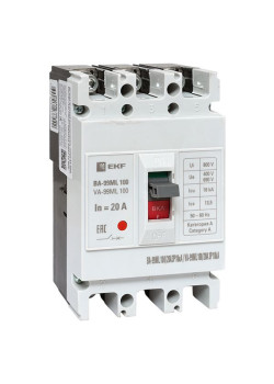 ВА-99МL 100/20А 3P 18кА EKF Basic