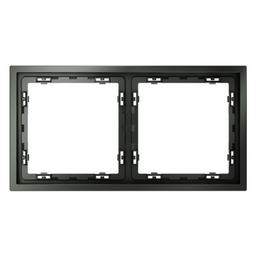 Рамка 2-м S70 пластик. титан Voltum VLS100206 Рамка 2-м S70 пластик. титан Voltum VLS100206