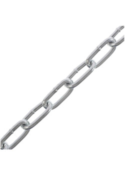 Цепь короткозвенная DIN 766 (SLC) 1.5мм-накл. (уп.100м) Tech-KREP 103443