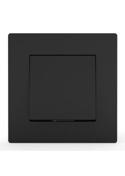 Выключатель 1-кл. СП Pixel 10А IP20 в сборе карбон TOKOV ELECTRIC TKE-PX-V1F-C14