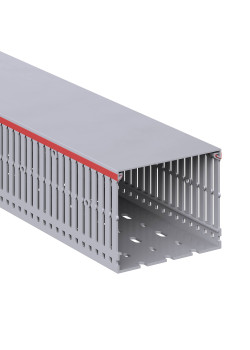 Короб перфорированный, серый RL6 100x80