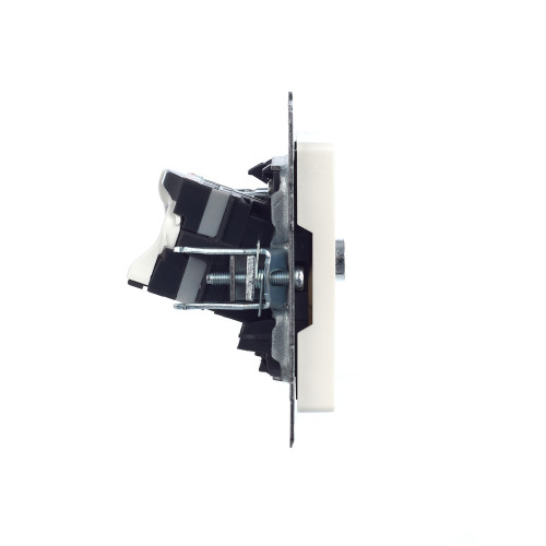 BRITE Розетка двойная TV+RJ45 кат.5E РТВ/РК12-БрЖ жемчуг IEK BRITE Розетка двойная TV+RJ45 кат.5E РТВ/РК12-БрЖ жемчуг IEK