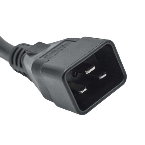 Кабель питания DKC, IEC320 С19 - IEC320 C20, 2,0м, 3x2,5мм Кабель питания DKC, IEC320 С19 - IEC320 C20, 2,0м, 3x2,5мм