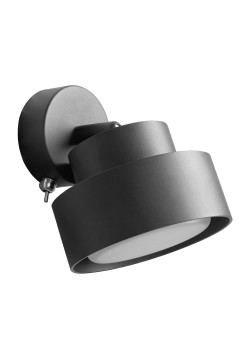 Светильник HL3670 AURA 12W, 230V, GX53, чёрный