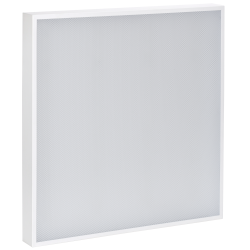 PRO Панель светодиодная ДВО 1001 40Вт 4000К IP40 595х595мм призма IEK