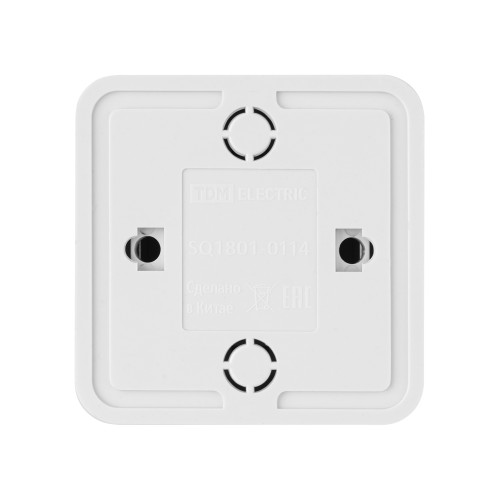 Розетка компьютерная (RJ-45) открытой установки IP20, белая Розетка компьютерная (RJ-45) открытой установки IP20, белая