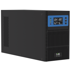 ITK ELECTRA OT ИБП однофазный онлайн 10кВА/10кВт LCD дисплей 192-240VDC клеммная колодка c АКБ 20х7AH USB EPO RS232 SNMP слот Tower