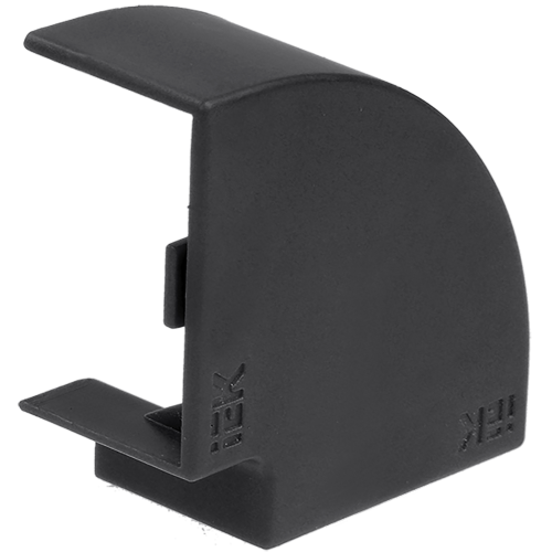 ELECOR Поворот 90град КМП 100х60 черный (2шт/компл) IEK