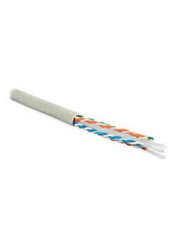 Кабель информационный Hyperline UUTP4-C6-S23-IN-LSZH-GY-305 кат.6 UTP 4 пары 23AWG LSZH внутренний 305м серый