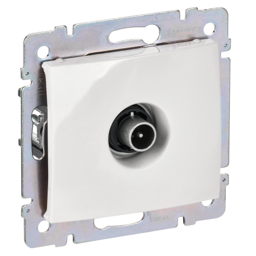 VALENA DIY Розетка TV тип звезда белый