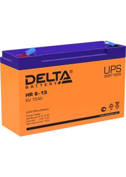 Delta UPS HR 6-15 (6V / 15Ah)