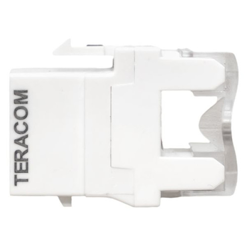 Модуль Keystone TERACOM PRO Cat.6 RJ-45 неэкран. 110 IDC 180 град. белый Модуль Keystone TERACOM PRO Cat.6 RJ-45 неэкран. 110 IDC 180 град. белый