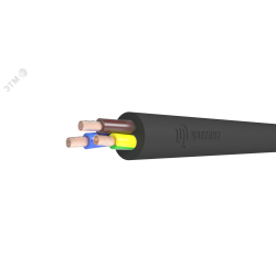 Провод ПВСнг(А)-LS 2х2,5+1х2,5 Ч (100 м) ТРТС
