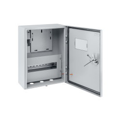 Корпус металлический ЩУ-1ф/1-0-12 IP66 (ЩУРН-1/12 IP66) (395х310х165) TDM