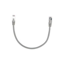 Патч-корд F/UTP CAT 6 RJ45-RJ45 26AWG LSZH сер. 0.3м Rexant 02-0210-03
