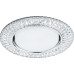Светильник встраиваемый с белой LED подсветкой Feron CD4043 потолочный GX53 без лампы, прозрачный, хром Светильник встраиваемый с белой LED подсветкой Feron CD4043 потолочный GX53 без лампы, прозрачный, хром