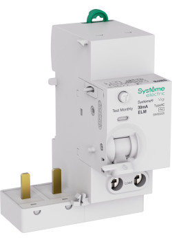 Systeme9 Блок диф. тока (БДТ) 25A 2P 30мА Тип-AC 130В