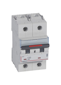Авт.Выкл.DX3 2П C20A 36кА LEGRAND