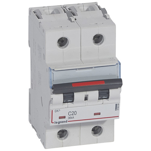 Авт.Выкл.DX3 2П C20A 36кА LEGRAND