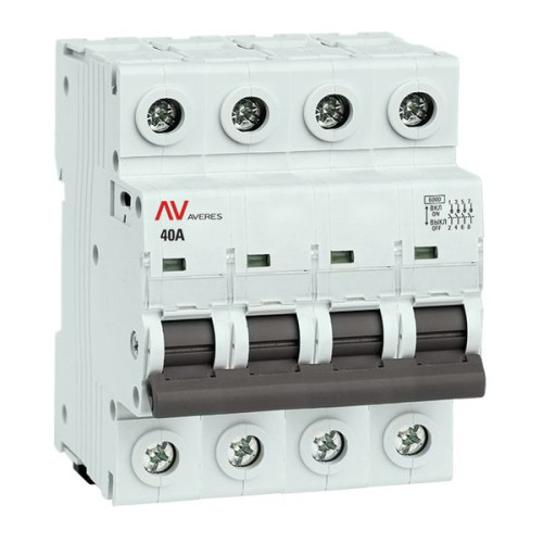 Выкл. нагрузки AVN 4P 40A AVERES EKF