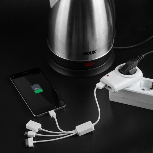 Адаптер питания 220В + 2 USB RX-17 Rexant 11-6017 Адаптер питания 220В + 2 USB RX-17 Rexant 11-6017