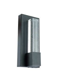 Светильник уличный светодиодный Feron DH2201 Катар 5W, 90*43*210мм, 3000К, черный (на стену вверх)