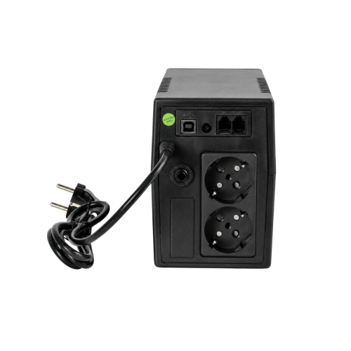 Источник бесперебойного питания NERPA RU 800ВА/480Вт, LED, 2 розетки Schuko, USB, АКБ 9 Ач/12 В