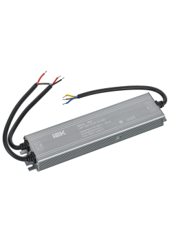 Драйвер LED ИПСН-PRO 200Вт 12В блок-шнуры IP67 IEK