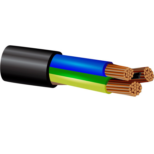 Кабель силовой КГВВнг(А)-LS 3х0.75 - 0.66 ТРТС бухта 100м