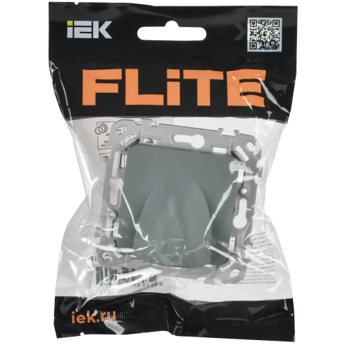 FLITE Вывод кабеля КВ-ФлС серый IEK FLITE Вывод кабеля КВ-ФлС серый IEK