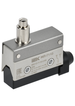 Микропереключатель концевой МП-7110 удлиненный толкатель IP40 IEK