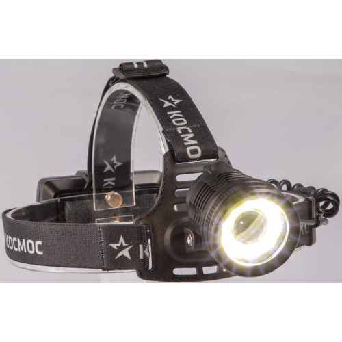 Фонарь налобный аккум. 10Вт P50 LED/Li-ion18650 2х1000мА.ч алюм. КОСМОС (KOC855Lit) Фонарь налобный аккум. 10Вт P50 LED/Li-ion18650 2х1000мА.ч алюм. КОСМОС (KOC855Lit)