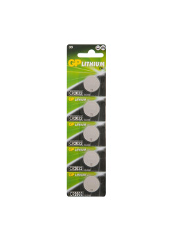 Батарейка дисковая литиевая GP Lithium CR2032