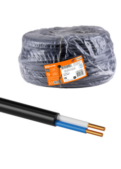 Кабель ВВГнг(А)-LSLTx 2х6 ок(N)-0,66 ГОСТ (100м) TDM