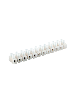 LD226-6A Зажим винтовой изолированный 450В, 6А,12 пар, полипропилен DIY