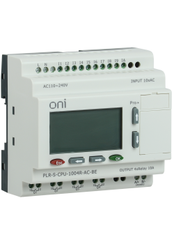 Логическое реле PLR-S. CPU1004(R) 220В AC с экраном ONI