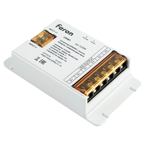 LD481 Контроллер ДИММЕР с пультом, таймером и визуализатором звука, 12-24-48V LD481 Контроллер ДИММЕР с пультом, таймером и визуализатором звука, 12-24-48V
