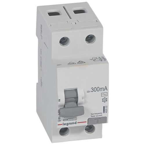 RX3 ВДТ 300мА 40А 2П AC LEGRAND