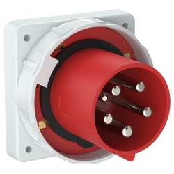 Вилка встраиваемая ССИ-3452 125А-6ч 380В 3P+PE+N IP67 IEK