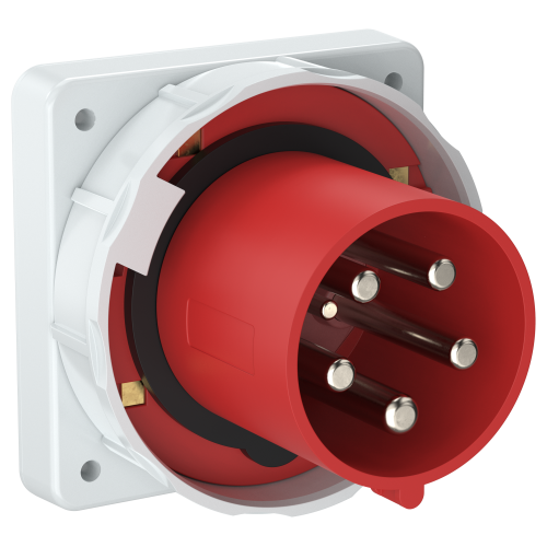 Вилка встраиваемая ССИ-3452 125А-6ч 380В 3P+PE+N IP67 IEK