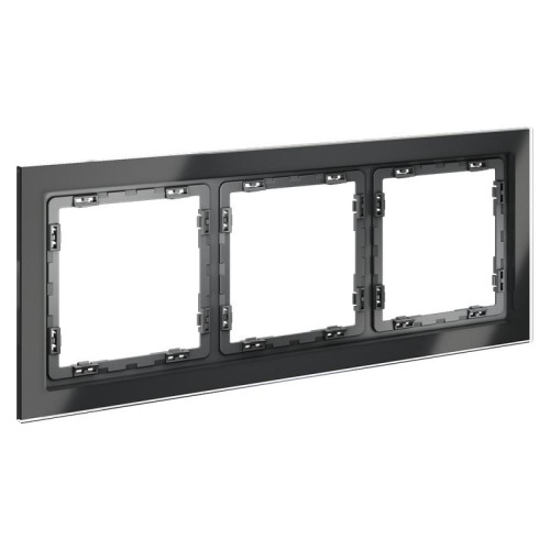Рамка 3-м S70 стеклян. графит Voltum VLS110307 Рамка 3-м S70 стеклян. графит Voltum VLS110307