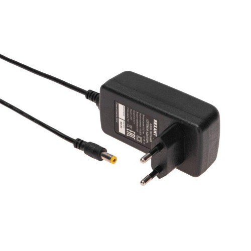 Источник питания 12В 24Вт с DC разъемом подключения 5.5х2.1 IP23 Rexant 200-024-3 Источник питания 12В 24Вт с DC разъемом подключения 5.5х2.1 IP23 Rexant 200-024-3