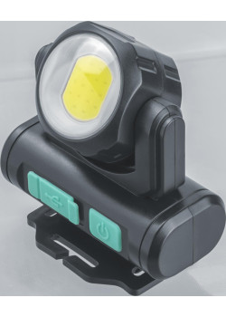 Фонарь светодиодный/ Фонарь светодиодный NPT-H38-ACCU 1COB, 3.2Вт + 1 LED, 3Вт налобный аккумуляторный