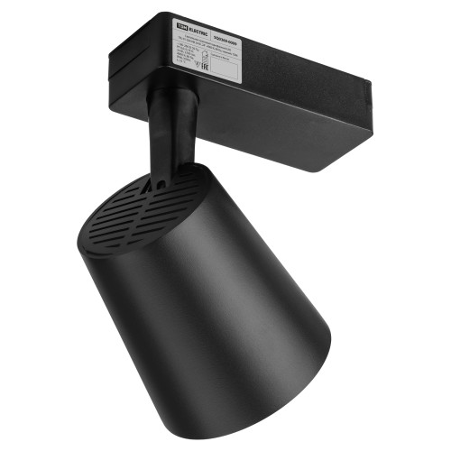 Светильник трековый однофазный LED TRL-01-024-NB 24 Вт, 24°, 4000 К, 80 Ra, черный, TDM Светильник трековый однофазный LED TRL-01-024-NB 24 Вт, 24°, 4000 К, 80 Ra, черный, TDM