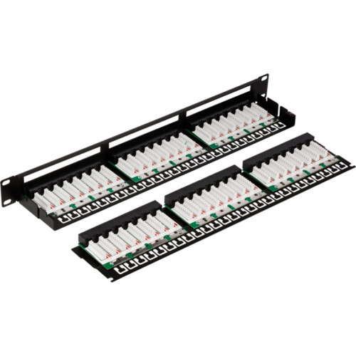 Патч-панель Lanmaster TWT-PP48/1U-U5E 19 Патч-панель Lanmaster TWT-PP48/1U-U5E 19