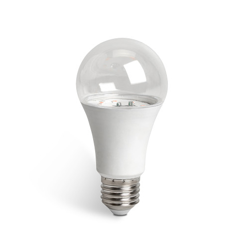 Лампа светодиодная для растений А60 Feron LB-7060 E27 10W 175-265V красно-синий спектр Лампа светодиодная для растений А60 Feron LB-7060 E27 10W 175-265V красно-синий спектр