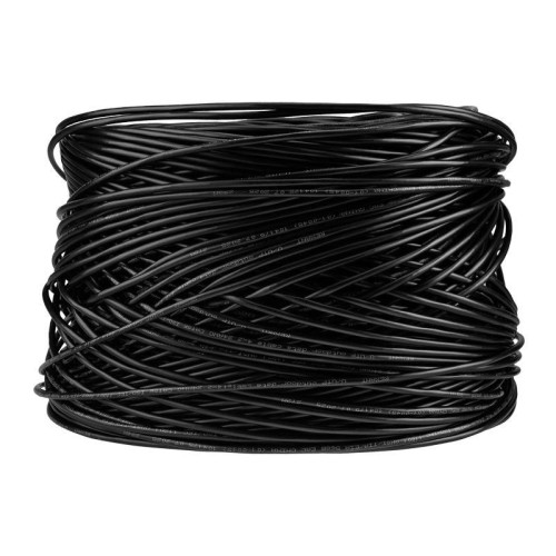 Кабель витая пара U/UTP кат.5E 4х2х24AWG solid CU PE Outdoor черн. (м) Rexant 01-0045 Кабель витая пара U/UTP кат.5E 4х2х24AWG solid CU PE Outdoor черн. (м) Rexant 01-0045