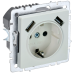 BRITE Розетка 1-местная с заземлением с защитными шторками 16А с USB A+A 5В 3,1А РЮш10-2-БрЖ жемчуг IEK BRITE Розетка 1-местная с заземлением с защитными шторками 16А с USB A+A 5В 3,1А РЮш10-2-БрЖ жемчуг IEK