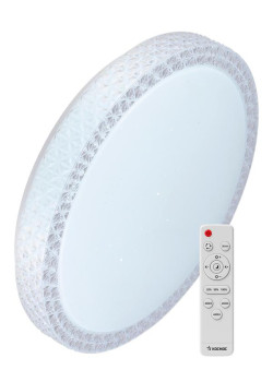 Светильник светодиодный PREMIUM SAPHIR 75Вт 230В 3000-6500К 6000лм IP40 495х115мм управляемый настенно-потолоч. КОСМОС KSSaph75W