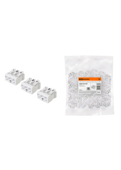 Клемма пружинная соединительная КСП3-L+N+PE, 16 A TDM